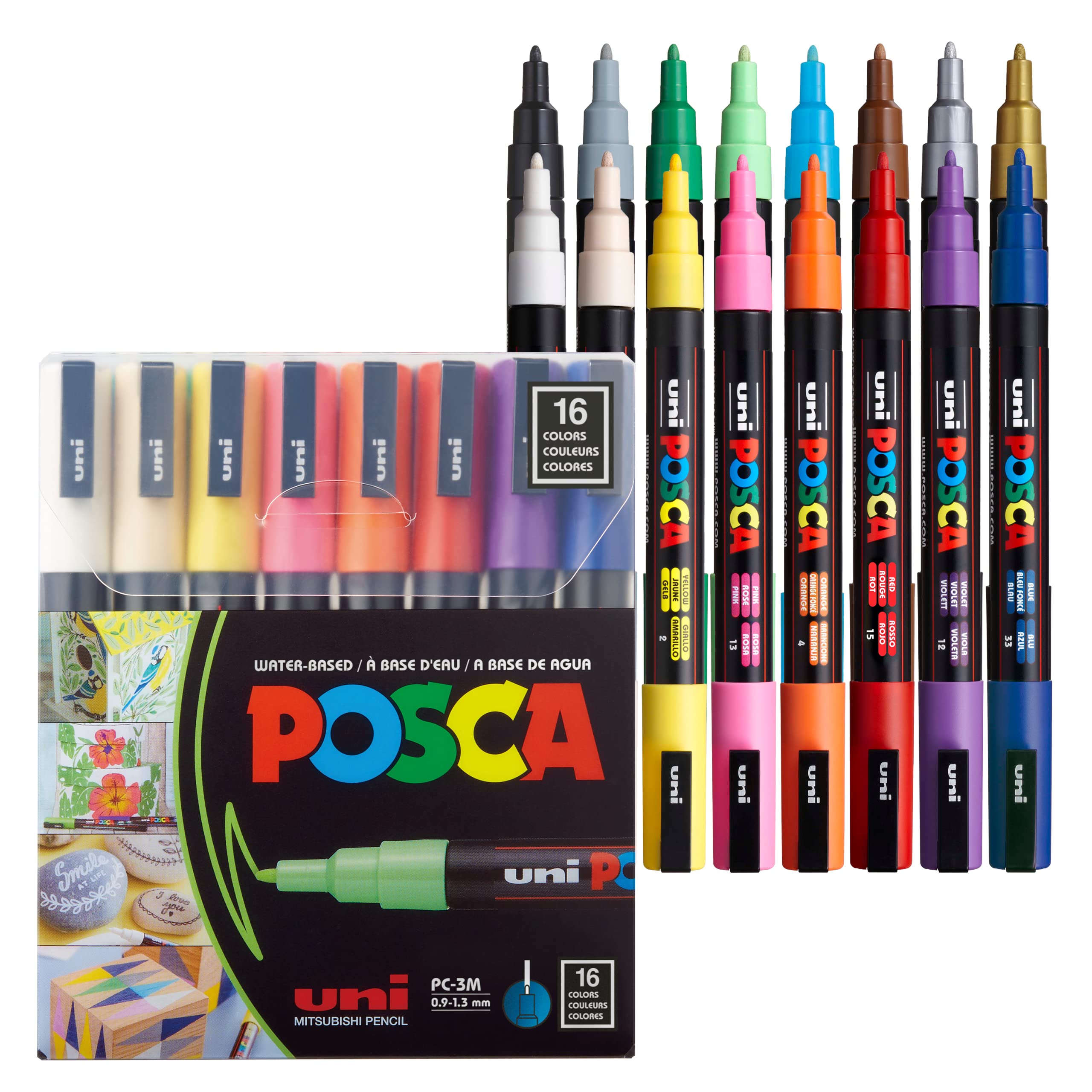 Posca Paint Markers 3M Fine Tip