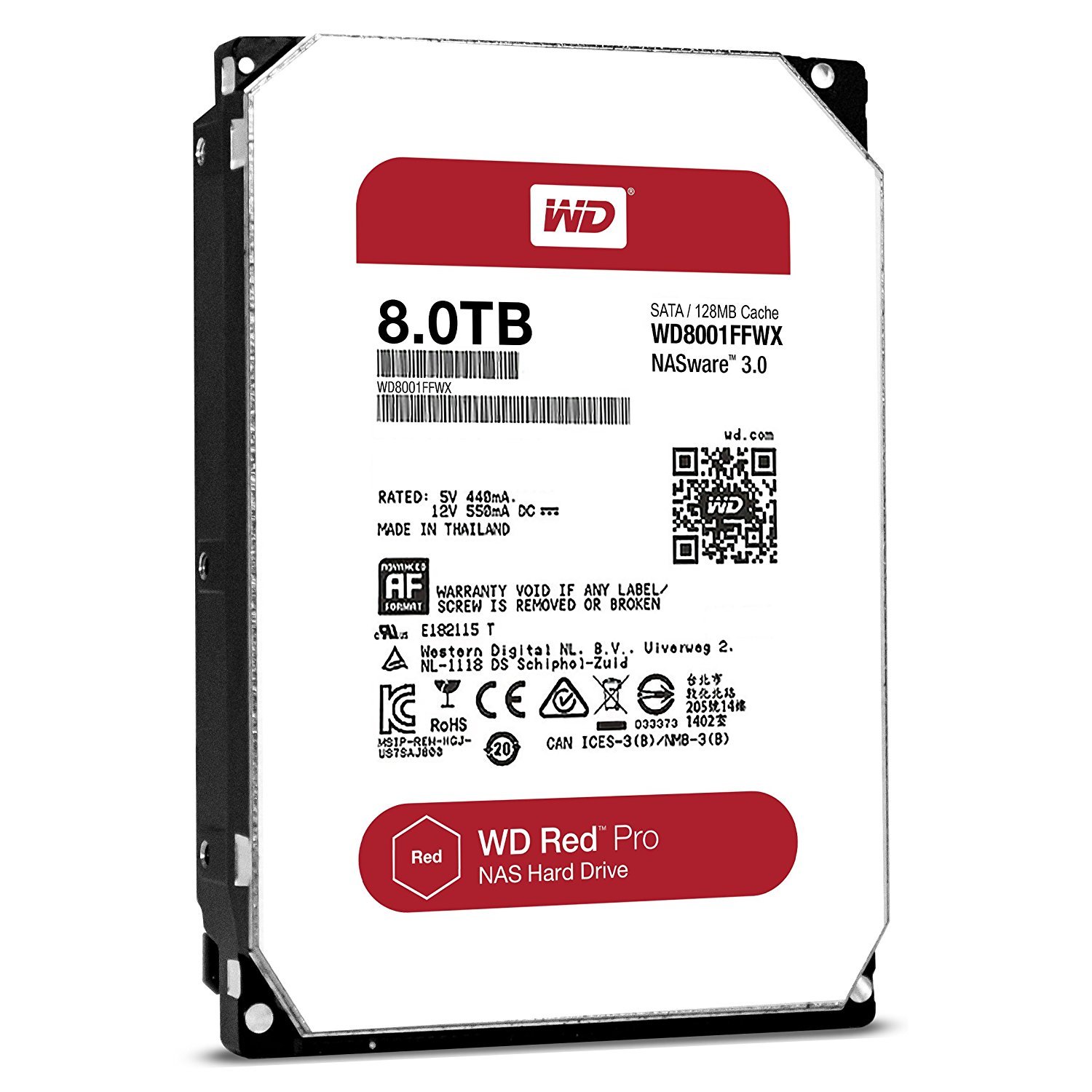 WD Red Pro 8TB