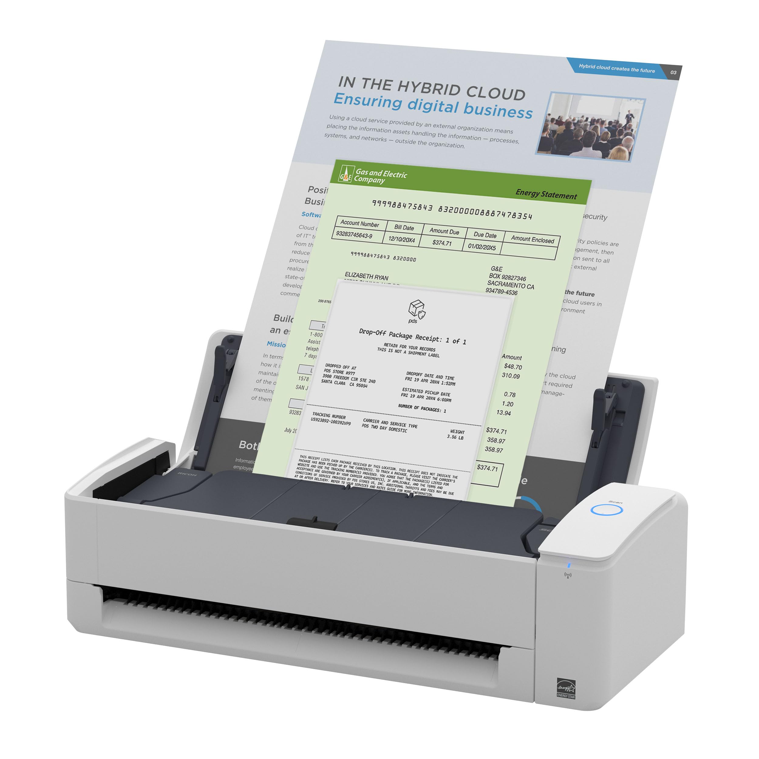 Fujitsu ScanSnap iX1300 Compact Document Scanner