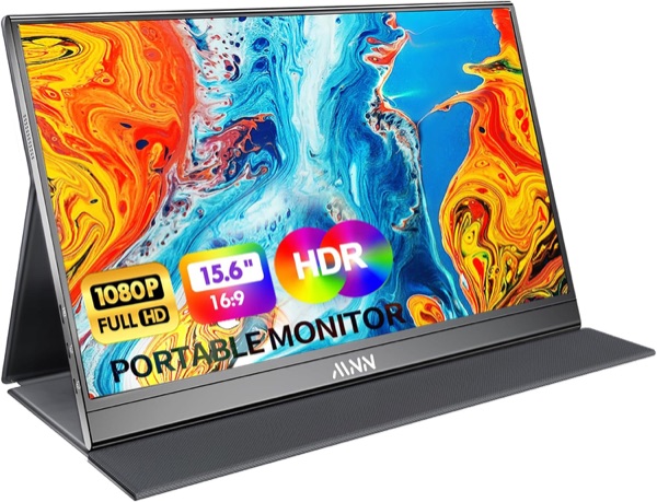 Mnn Portable Monitor 15.6 Inch FHD 1080P