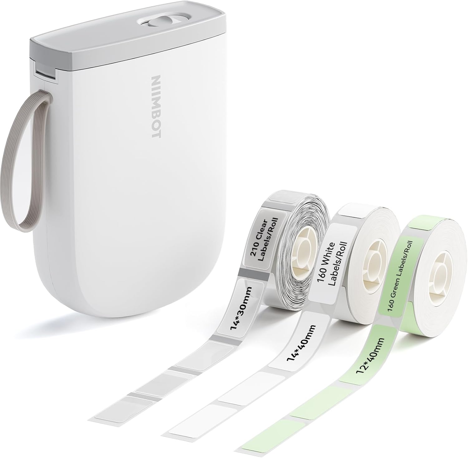 NIIMBOT D11 300 DPI Label Maker with 3 Tapes Mini Portable Bluetooth Printer